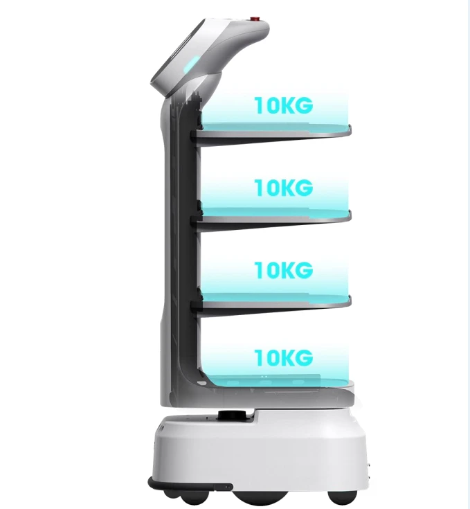 Multi-tray Food Delivery Robot high quality